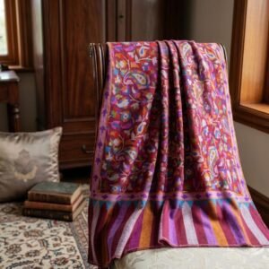 Pure Pashmina Kani Jamawar Shawl