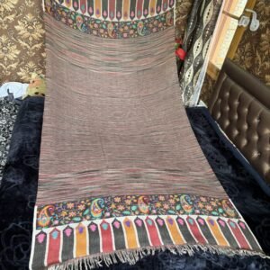 Authentic Kashmiri Pure Pashmina Kani Palla Shawl for Men