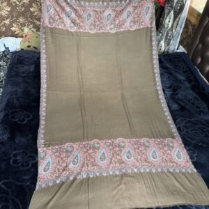 Authentic Kashmiri Pure Pashmina Sozni Palla Shawl